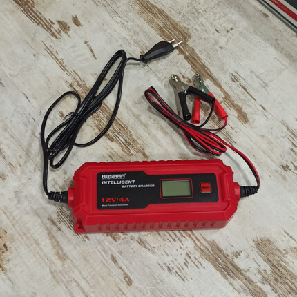 4A Cargador de Baterías Inteligente Absaar 6/12V (hasta 95Ah)