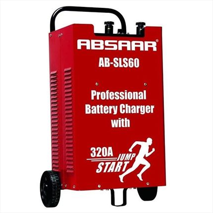 60A Cargador/Arrancador de Baterías Profesional Absaar 12/24V