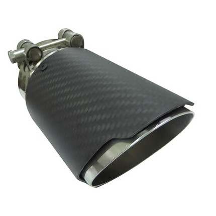ø60mm  Cola de Escape Tipo Carbono L139mm