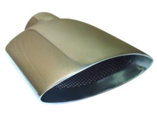 ø61mm Cola de Escape Salida Ancha Inclinada L180mm