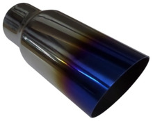 ø66mm Cola de Escape Salida "Quemada" L220mm