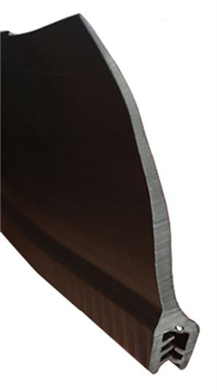 74x10mm Goma Estanqueidad Frontal · Aleta XXL Flexible · Caucho EPDM