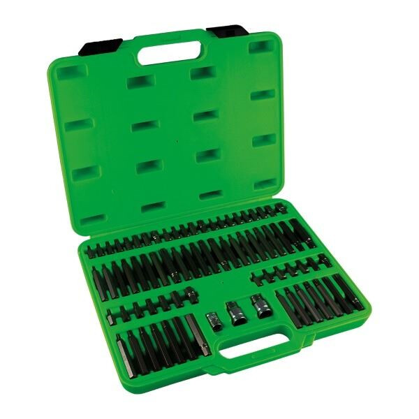 75 piezas - Estuche de puntas ribe, 12 cantos, torx, torx invertido y hexagonal (1)