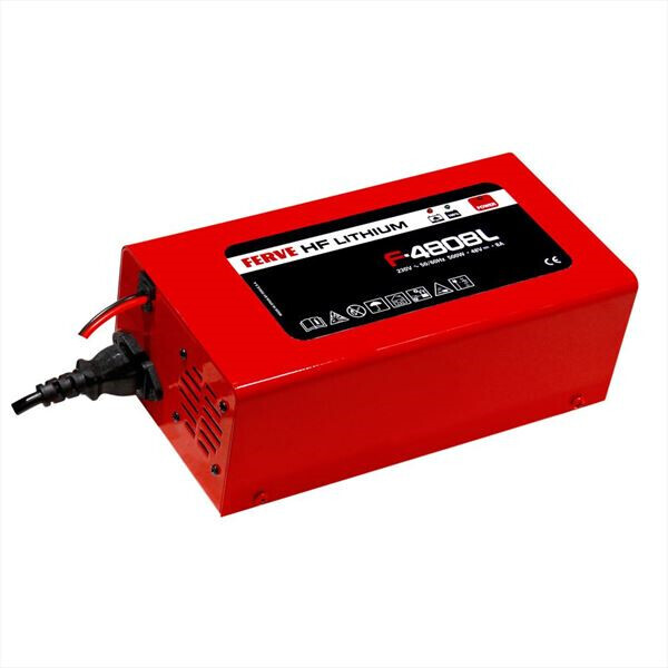 F-4808L 8A Cargador Ferve F4808L · Baterías 48V de 20 a 120 Ah