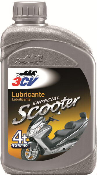 Aceite 10W40 Scooter 4 Tiempos 3CV · 1 Litro