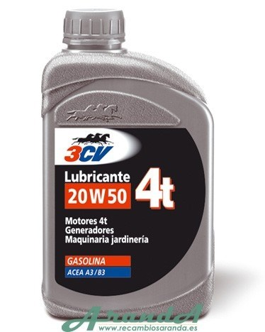 Aceite 20W50 3CV Generadores 4T 1 litro