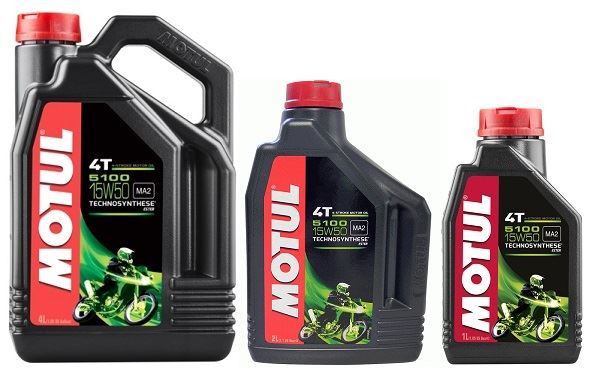 Aceite 4T Moto Motul 5100 15W50