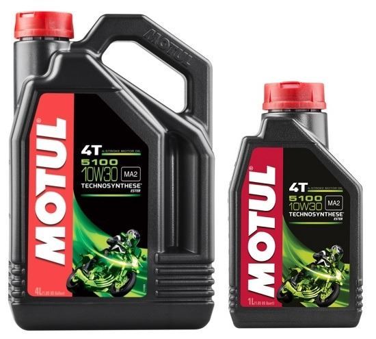 Aceite Para Motor A Gasolina 4 Tiempos Motul 5100 10W40 1L