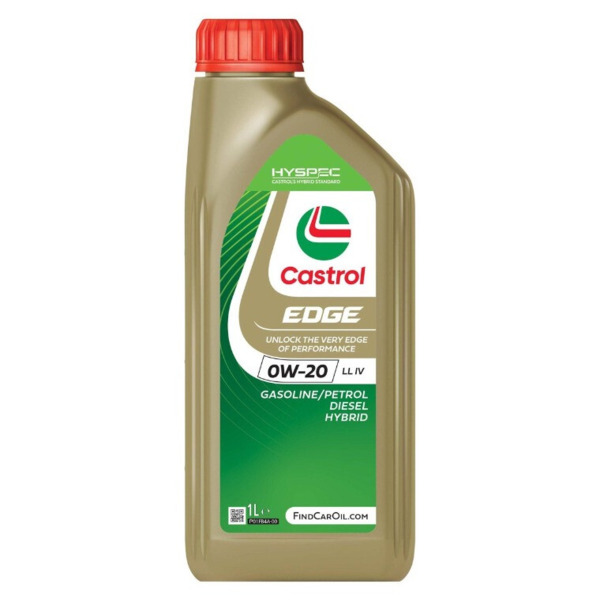 Aceite Castrol Edge 0W20 LL IV · Envases 1 y 4 litros (1)
