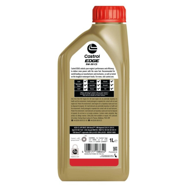 Aceite Castrol Edge 5W30 C3 Titanium (2)
