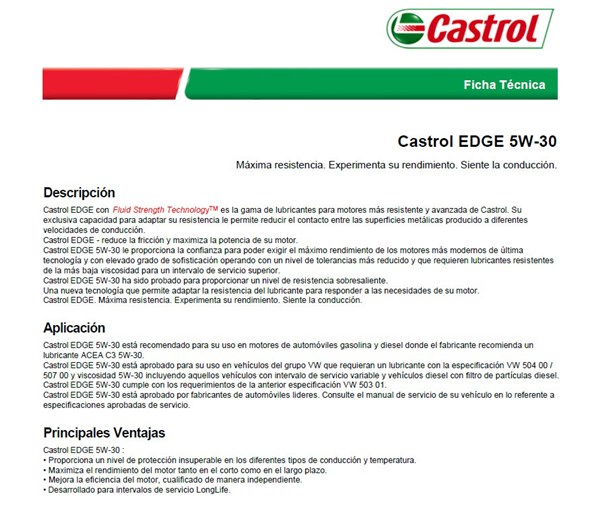 Aceite Castrol Edge 5W30 LL Titanium (1)