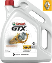 Aceite Castrol GTX 5W30 RN17 C3 · 5 litros