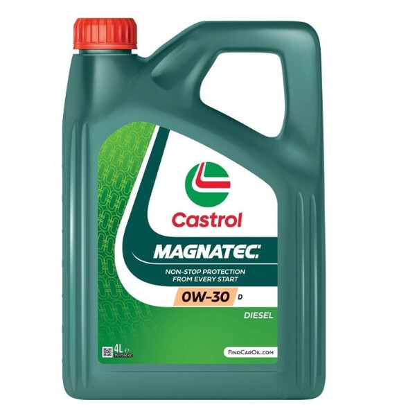 Aceite Castrol Magnatec 0W30 D · 4 Litros