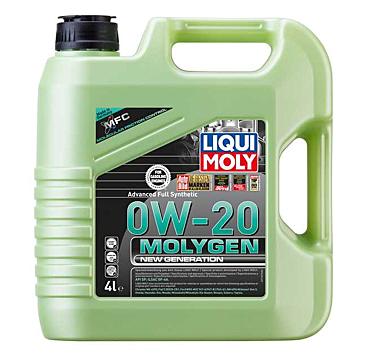 Aceite Liqui Moly 0W20 Molygen New Generation · 4 Litros