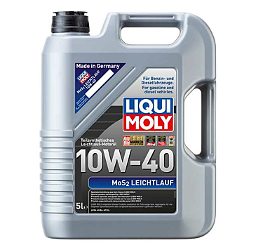 Aceite Liqui Moly MoS2 Leichtlauf 10W40 · 5 Litros