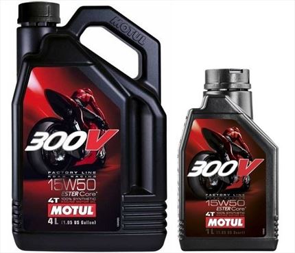 Aceite 4T Motul 300V 15W50 Moto Road Racing
