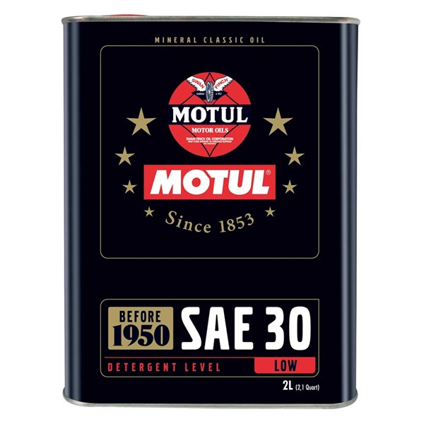 Aceite Motul SAE 30 · Mineral Classic Oil · 2 Litros