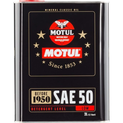 Aceite Motul SAE 30 · Mineral Classic Oil · 2 Litros