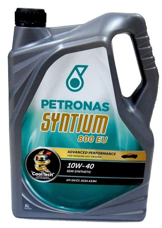 Aceite Petronas 10W40 Syntium 800EU · 5 Litros