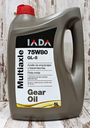 Aceite 75W80 Multiaxle GL-5 Iada · 5 Litros
