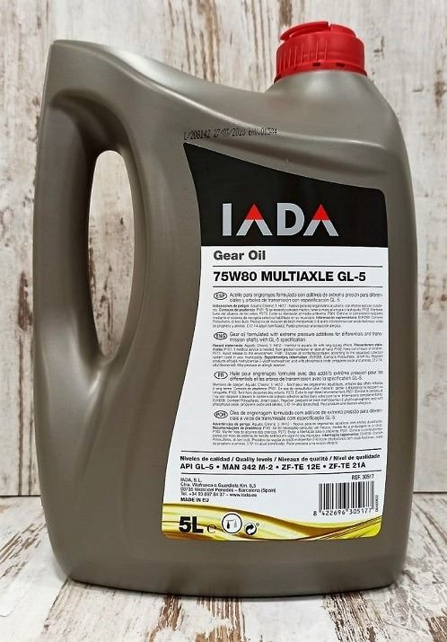 Aceite Iada Adrax Plus Fully Synthetic 5W40 5L- 25,50€ -  Capacidad 5 Litros