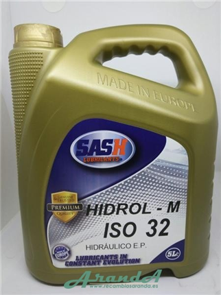 Aceite Sash ISO 32 Hidráulico · 5 Litros