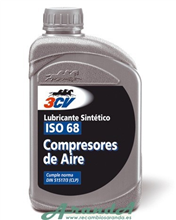 3CV Aceite Sintético ISO 68 · Compresores de Aire · 1 litro