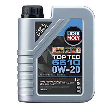 Aceite Top Tec 6610 0W-20 · LiquiMoly · ACEA C5 / API SP