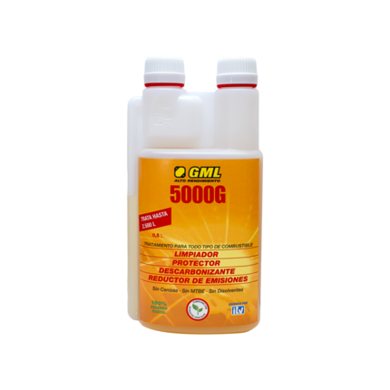 Aderco 5000 · Tratamiento Descarbonizante Pre-ITV ·500ml