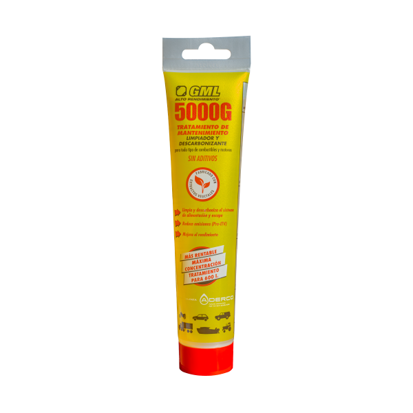 Aditivo GML Aderco 5000G · Tratamiento Descarbonizante Pre-ITV · 125ml