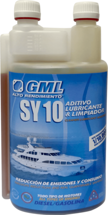 Aderco SY10 Náutica 1 litro · Tratamiento combustible para motores marinos