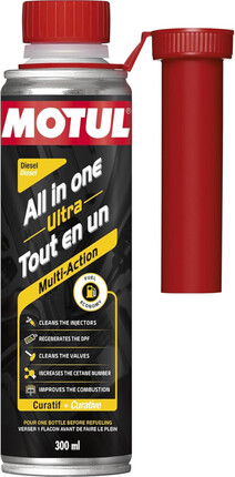 Aditivo All In One Diesel MOTUL · Tratamiento diésel  300ml