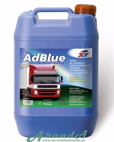Aditivo Especial AdBlue 10 litros 3CV