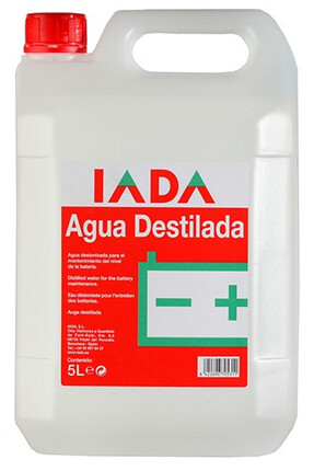 Agua Destilada 5 litros Iada