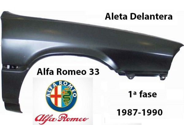 Alfa Romeo 33 1990-1995 Aleta Delantera. 2ª fase Alfa 33