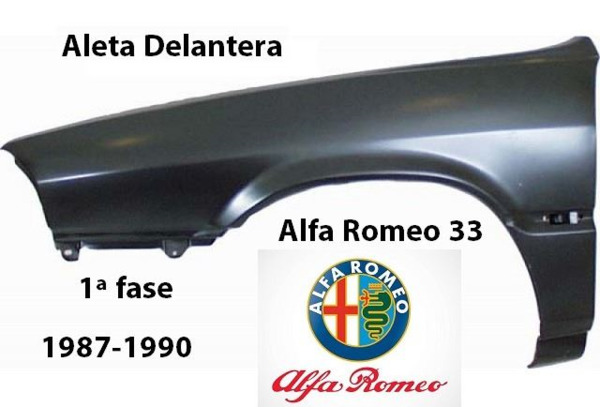 Alfa Romeo 33 1990-1995 Aleta Delantera. 2ª fase Alfa 33 (1)