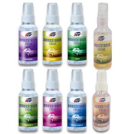 Ambientador Difusor 60ml. Aromas sin gas 3CV