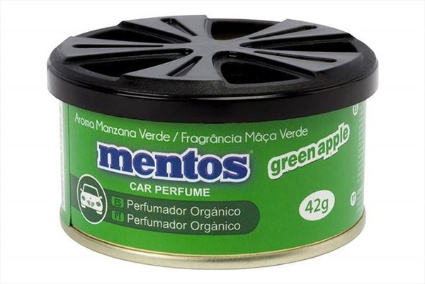 Ambientador Orgánico Mentos · Manzana Verde