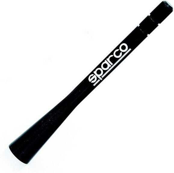 Varilla antena Sparco Urban · Color negro + logo blanco