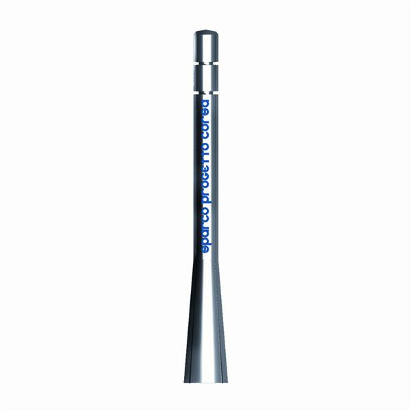 Antena Sparco Urban. Color plata logo azul (1)