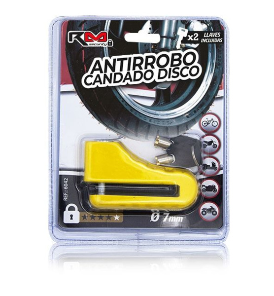 Candado Antirrobo para Moto ·  Freno Disco · RM Security (1)