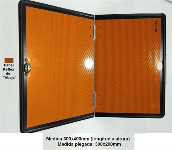 Señal V-11 Panel Naranja ADR Plegable Mercancías Peligrosas (1)