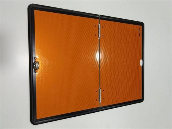 Señal V-11 Panel Naranja ADR Plegable Mercancías Peligrosas (2)