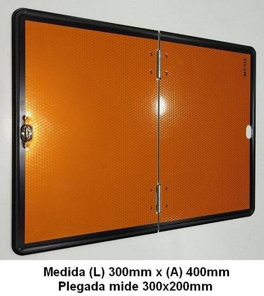 Señal V-11 Panel Naranja ADR Plegable Mercancías Peligrosas (3)