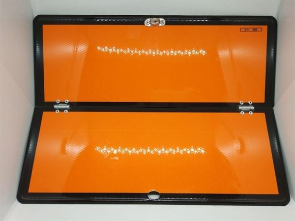 Señal V-11 Panel Naranja ADR Plegable Mercancías Peligrosas (1)