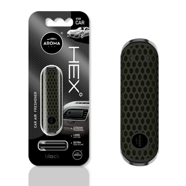 AROMA CAR ambientador coche · HEX de polímero (1)