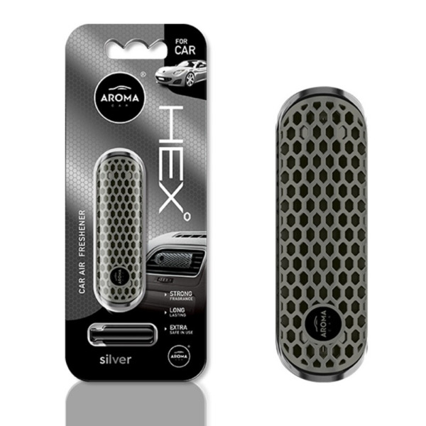 AROMA CAR ambientador coche · HEX de polímero (1)