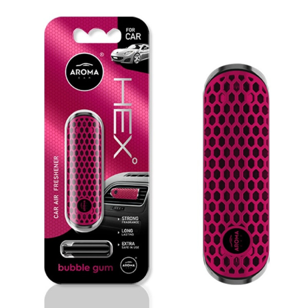 AROMA CAR ambientador coche · HEX de polímero (1)