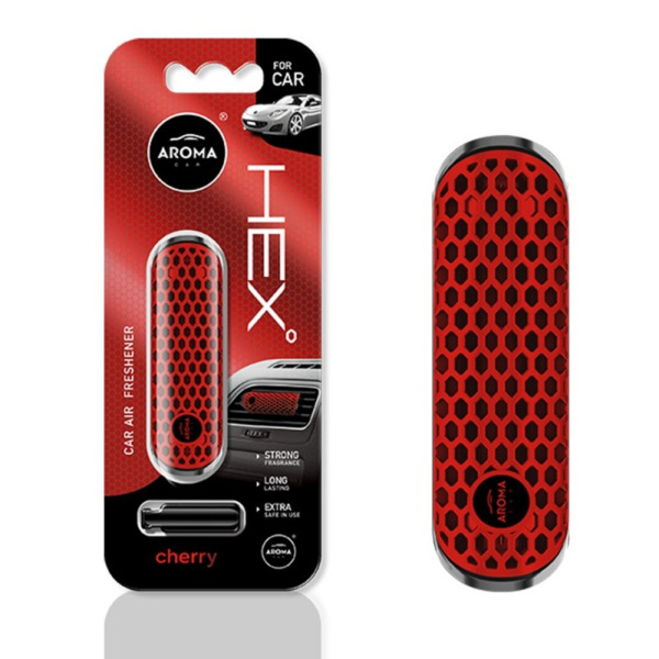 AROMA CAR ambientador coche · HEX de polímero (1)
