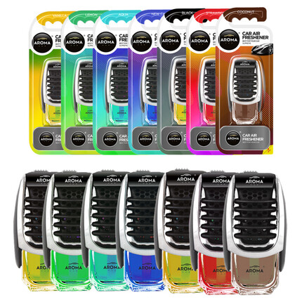 AROMA CAR ambientador coche · Aparato + recambio 7ml